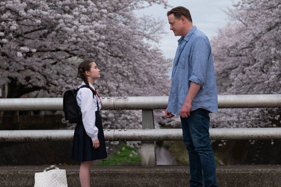 Shannon Gorman und Brendan Fraser aus Rental Family