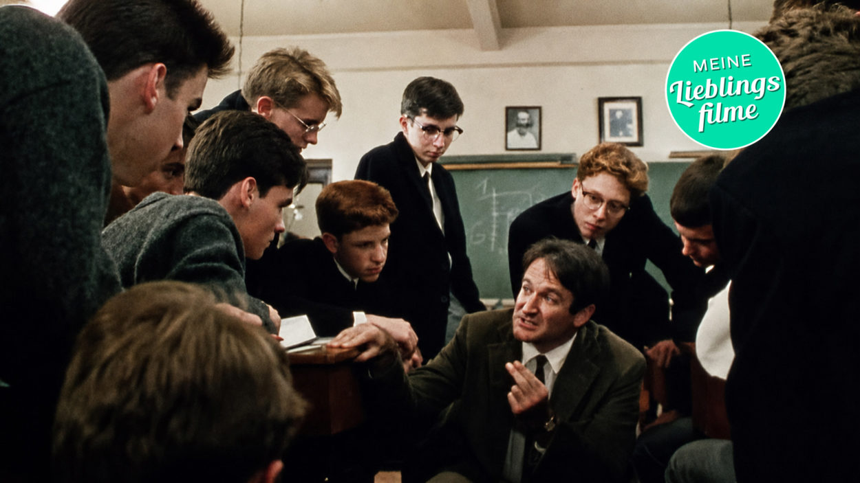 Robin Williams und Ethan Hawke aus Der Club der toten Dichter