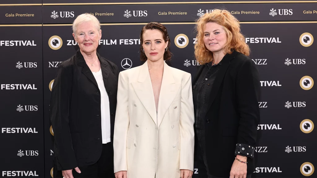 Claire Foy Philippa Lowthorpe und Reta Guetg 21 Zurich Film Festival 2025