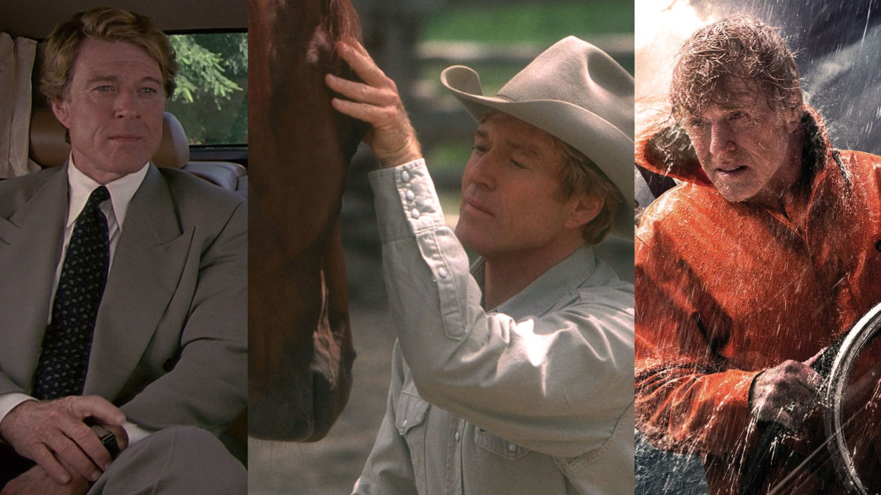 Robert Redford in Ein unmoralisches Angebot, Der Pferdeflüsterer und All is Lost