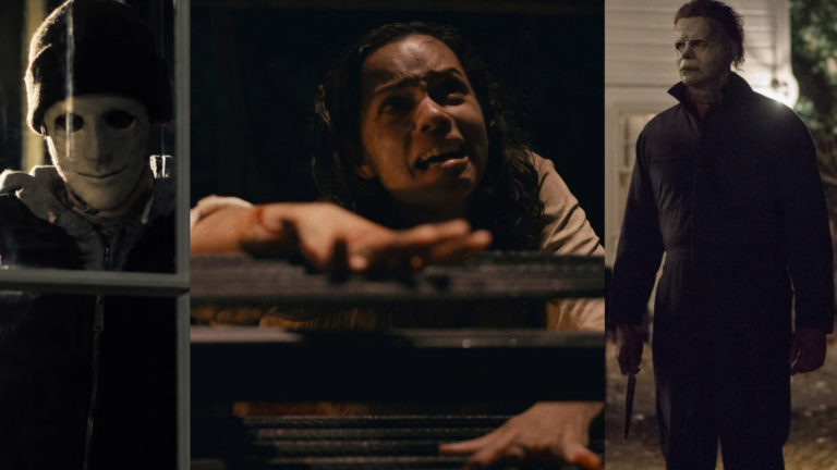 10 Horrorfilme Collage Hush Barbarian Halloween 2026