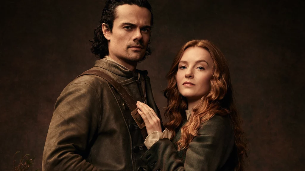 Harriet Slater und Jamie Roy in Outlander