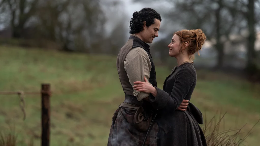 Harriet Slater und Jamie Roy aus Blood of My Blood