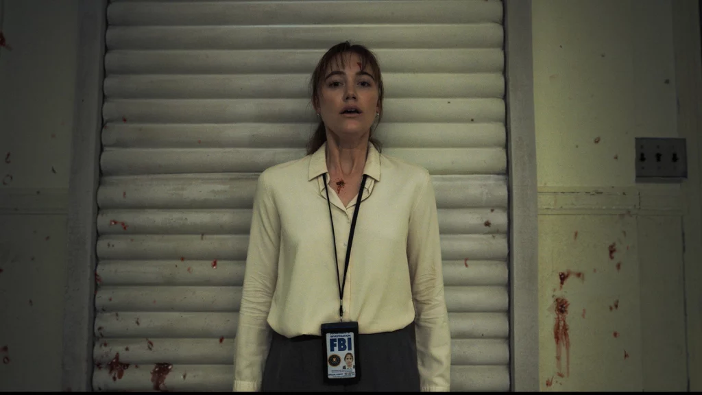 Maika Monroe aus Horror Film Longlegs von 2024