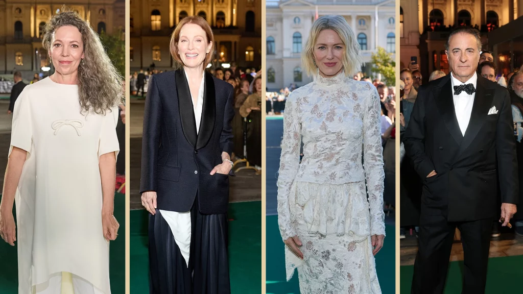 Julianne Moore Naomi Watts Olivia Colman und Andy Garcia am 22 Zurich Film Festival 2026